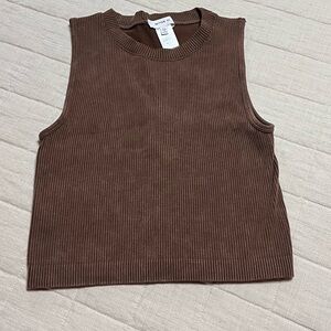 Better Be Chocolate Ribbed Muscle Tee